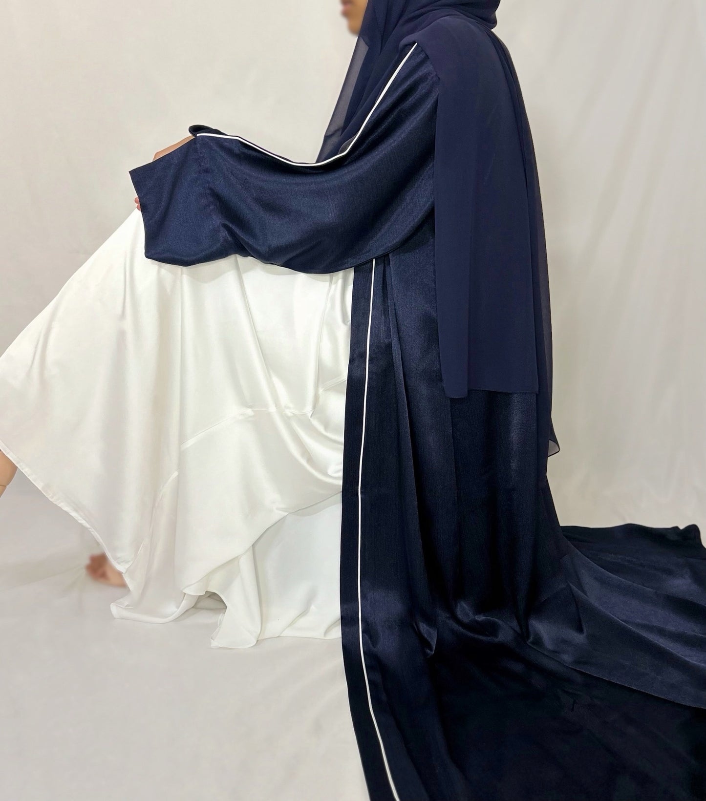 NOOR ABAYA in Royal Blue